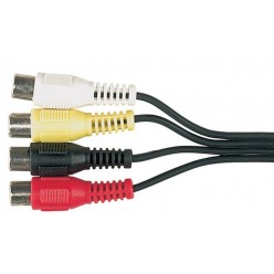 PROEL STAGE SG270 kabel 4x gniazdo RCA - 4x wtyk RCA